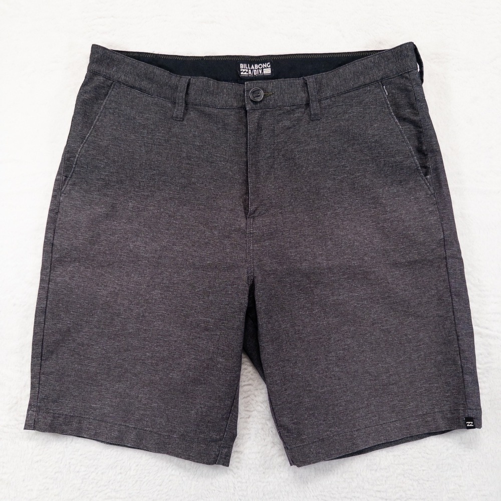 Billabong Mens Hybrid Shorts 34 Charcoal Grey Adventure Division Breathable
